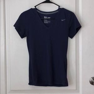 Nike Dark Purple Dri-Fit Tee Shirt